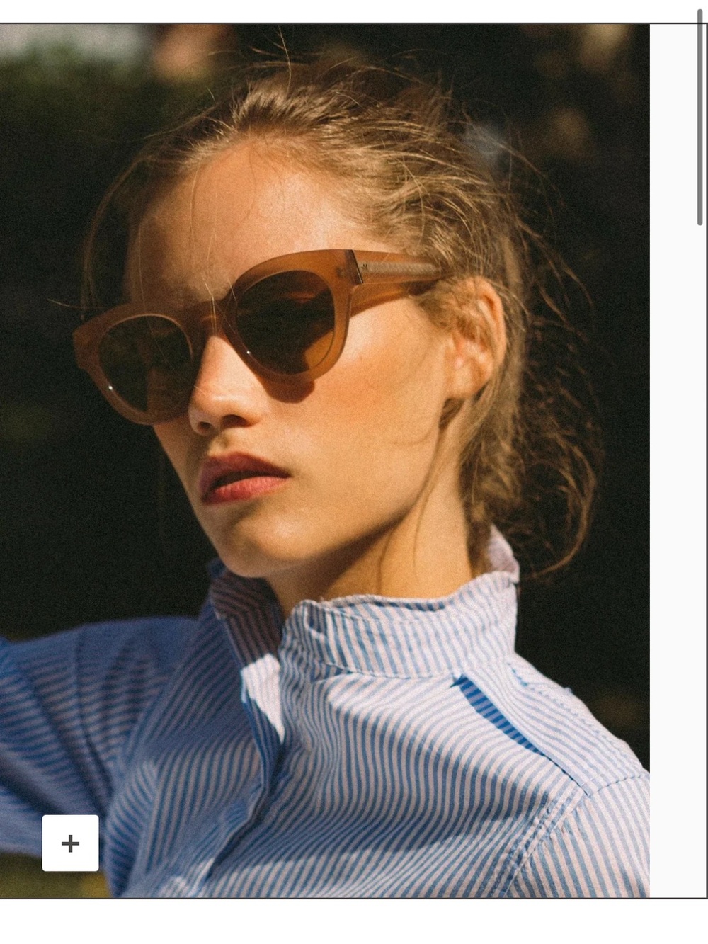 Apercu sunglasses Le Rond in Tisane